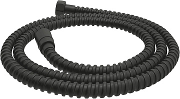 Душевой шланг Wasserkraft Elbe 7400 A236, 120 см, черный матовый