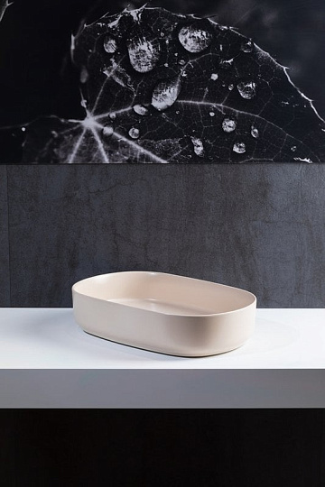 Накладная раковина Allen Brau Fantasy Oval 55x36, слоновая кость