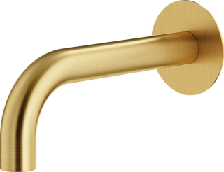 Излив Plumberia Selection Ixo SPT0058OB для ванны, брашированное золото