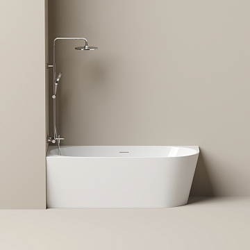 Акриловая ванна Sancos Edge 170x80 см, левая, FB23L