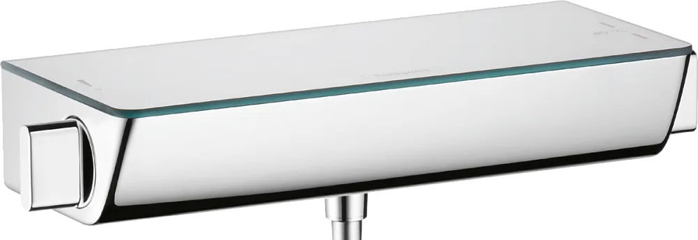 Термостатический смеситель Hansgrohe Ecostat Select 13111400 для душа, белый - хром Sancos — официальный сайт