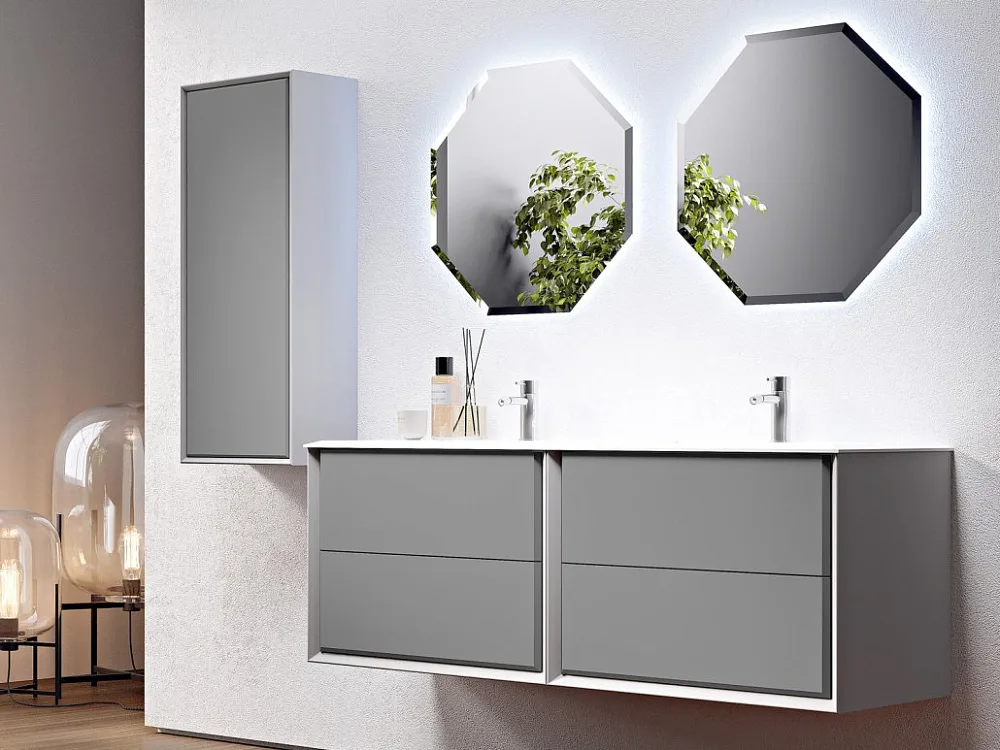 Зеркало Cezares 80x80 с LED-подсветкой Sancos — официальный сайт