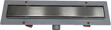 Душевой трап (лоток) Veconi Klasik Graphite 850 брашированный графит