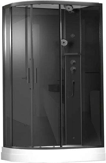 Душевая кабина Timo Premium ILMA 902 R Black