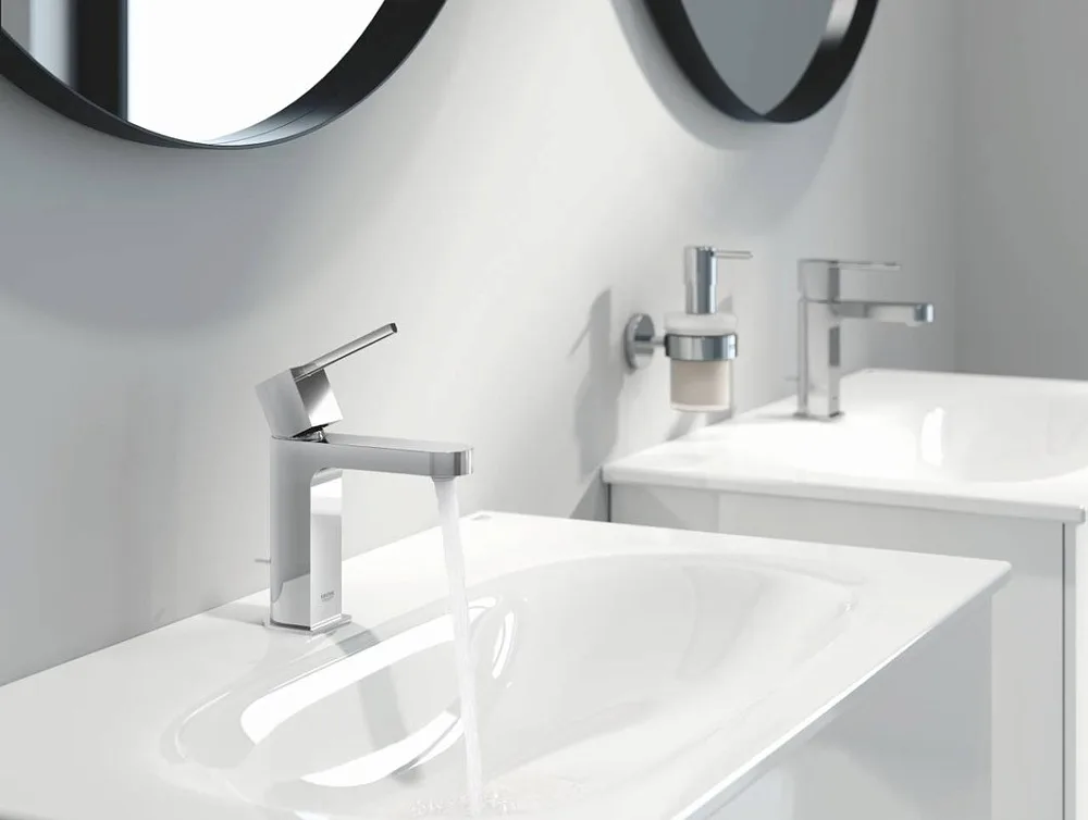 Смеситель для раковины Grohe Plus 32612003 Sancos — официальный сайт