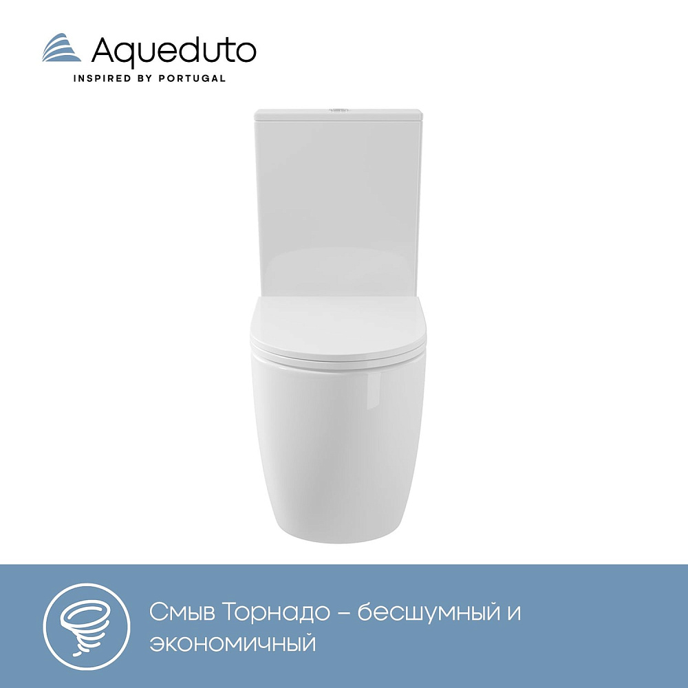 Унитаз-компакт напольный OVO Plus AQDSOVOT10