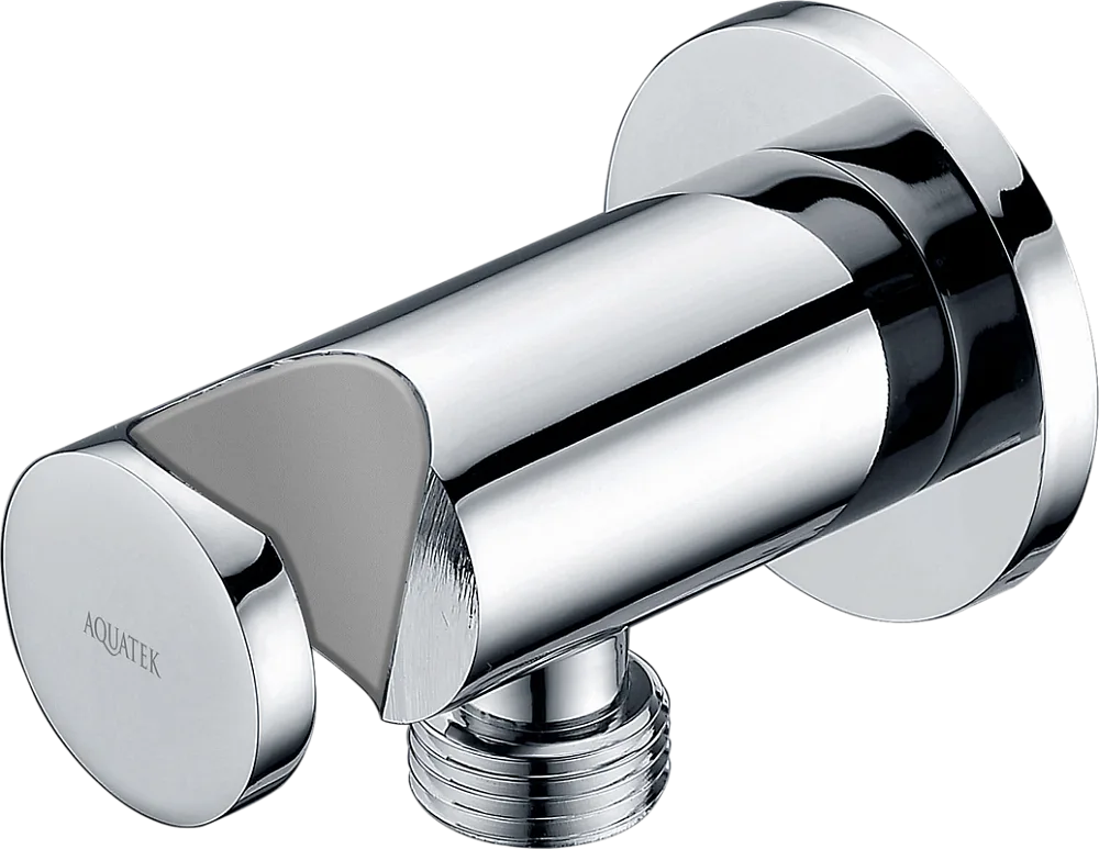 Шланговое подключение AQUATEK AQ2455CR, с держателем душа, хром Sancos — официальный сайт
