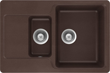 Мойка кухонная Schock Cambridge 60D Cristalite мокка