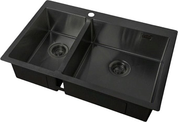 Мойка кухонная Zorg Light ZL R 780-2-510-R GRAFIT