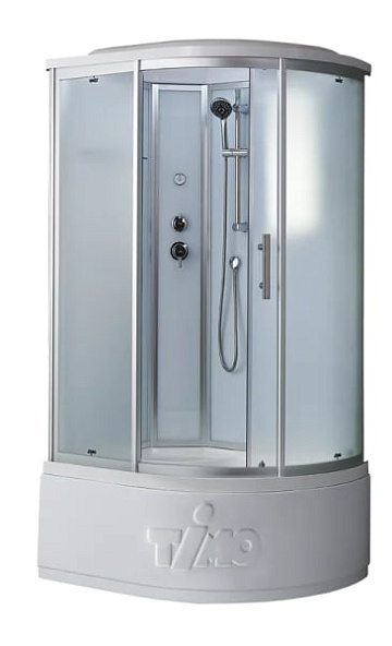 Душевая кабина Timo Standart T-6610SL Silver L с высоким поддоном