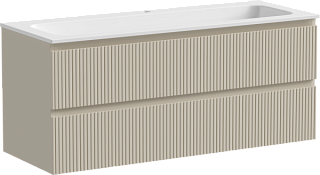 Тумба под раковину Sancos Snob T 120 подвесная Beige soft (капучино), SNT120CE