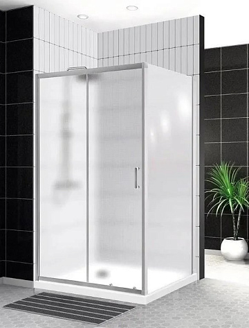 Душевой уголок BelBagno Uno AH 1 120/80 P Cr