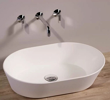 Накладная раковина Simas Wave WA02 bi*0 60x42 см