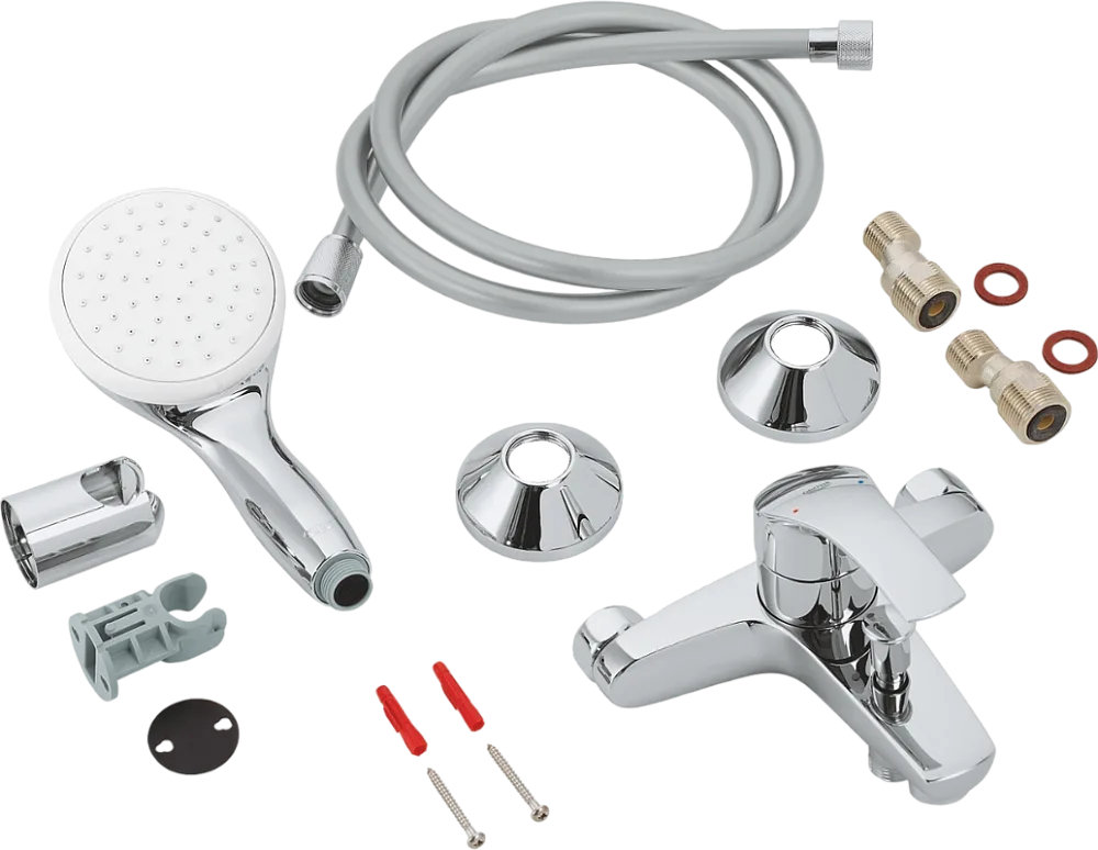 Смеситель для ванны с душем Grohe Eurosmart New 3330220A Sancos — официальный сайт