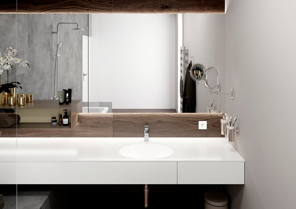 Смеситель для раковины Hansgrohe Vernis Blend 71551000 хром