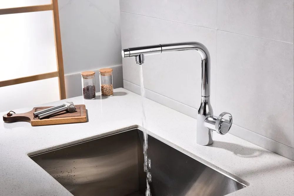 Смеситель для кухни Paulmark Urban Ur213104-CR хром Sancos — официальный сайт