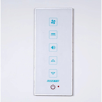 Душевая кабина DTO EM1590N 90х90, LED, профиль хром, стекло матовое с узором