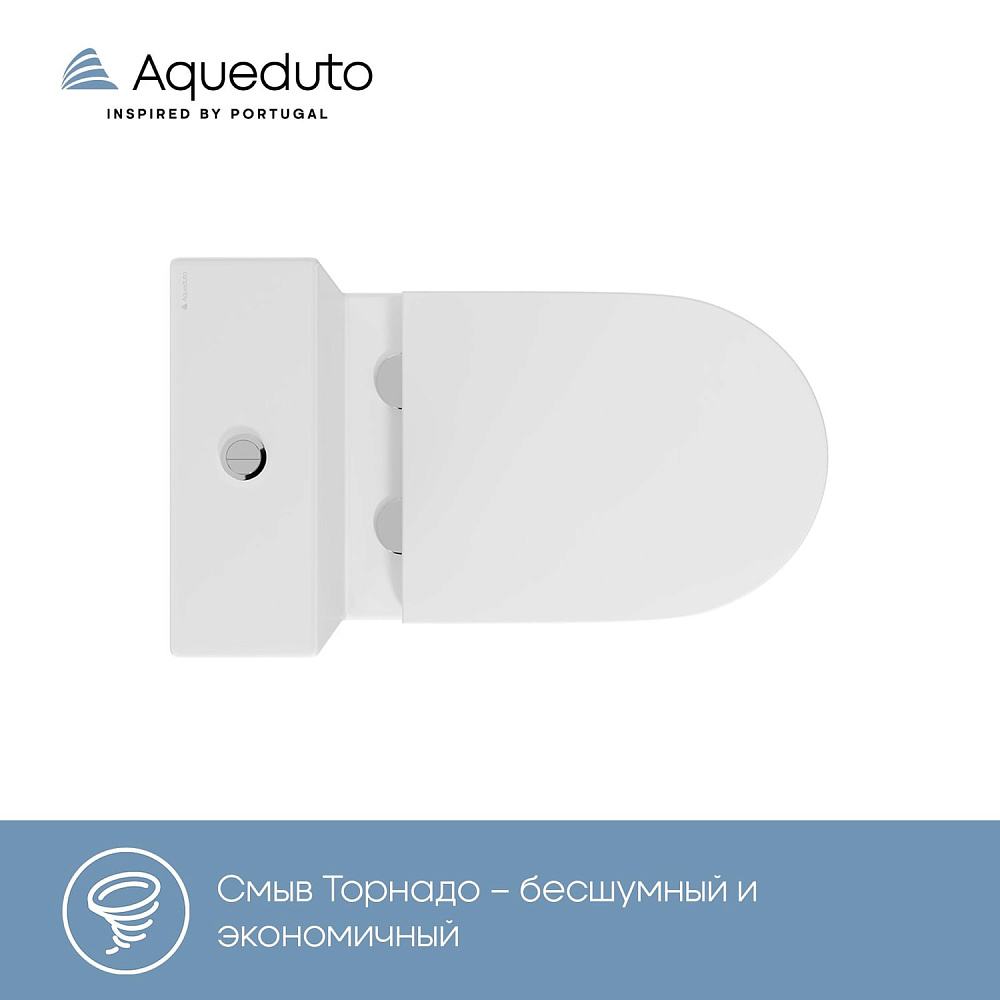 Унитаз-компакт напольный OVO Plus AQDSOVOT10
