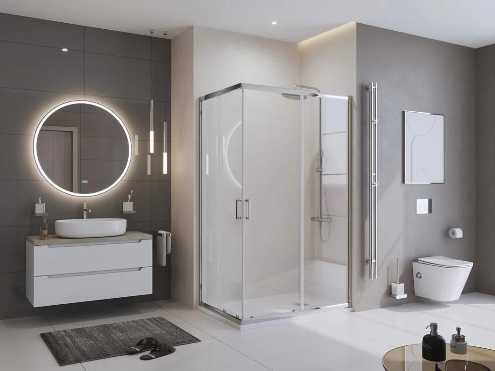 Поддон для душа BelBagno Uno TRAY-MR-UNO-AH-120/90-35-W-BO 120х90, белый, с сифоном Sancos — официальный сайт