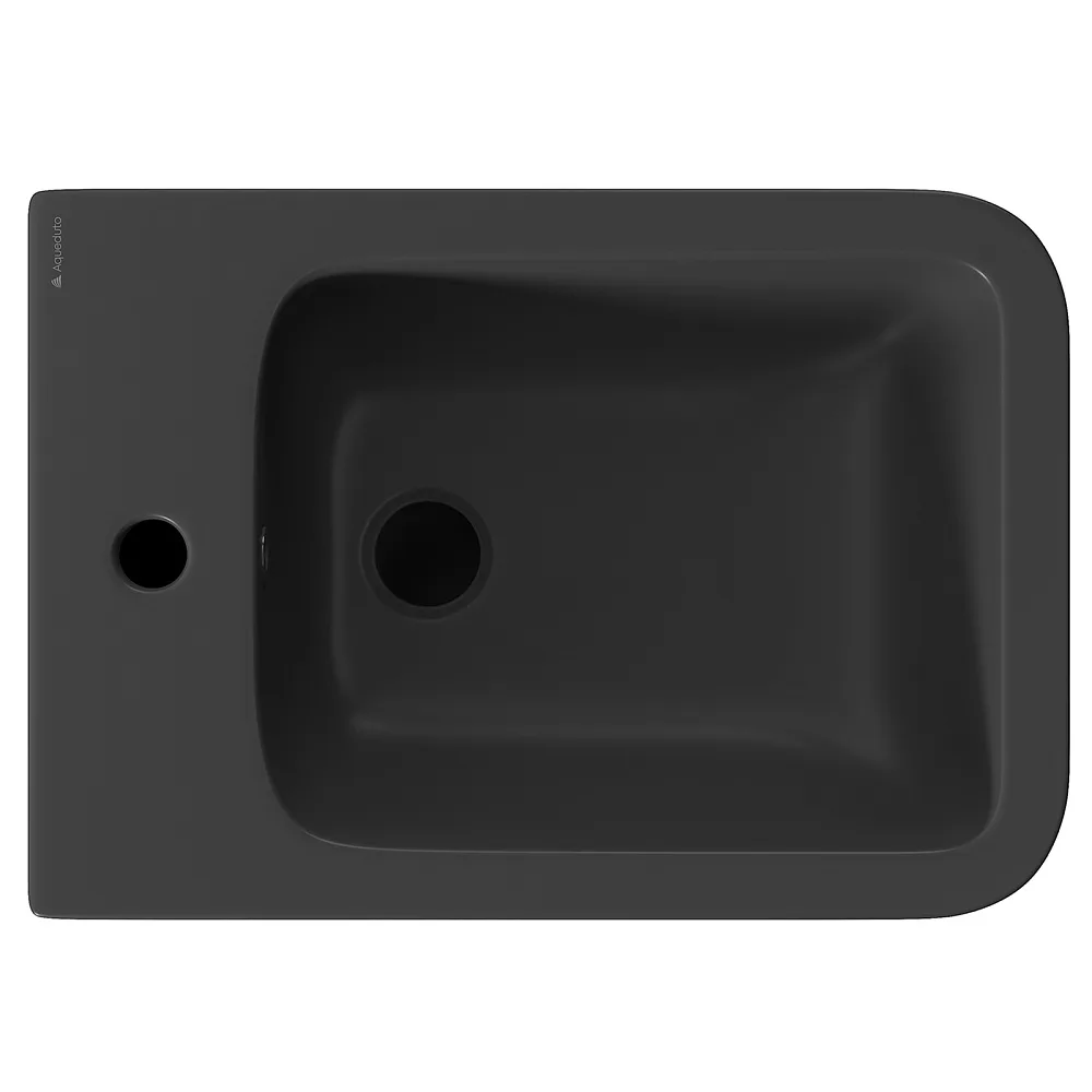 Биде подвесное Aqueduto MACIO MAC0340, черный матовый Sancos — официальный сайт