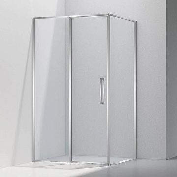 Душевой уголок Vincea Slim VSR-4SLP9012CL 120х90 см, профиль глянцевый хром, стекло прозрачное