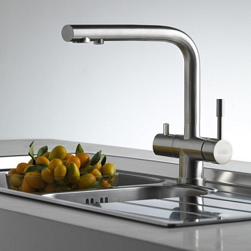 Смеситель для кухни Franke Atlas Clear water нержавеющая сталь