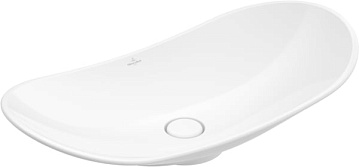 Накладная раковина Villeroy & Boch My Nature 4110 80R1 alpin CeramicPlus