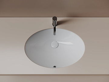 Встраиваемая раковина Ceramicanova Era CN6081 белая