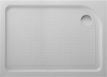 Поддон для душа BelBagno Tray 100х80 R с сифоном