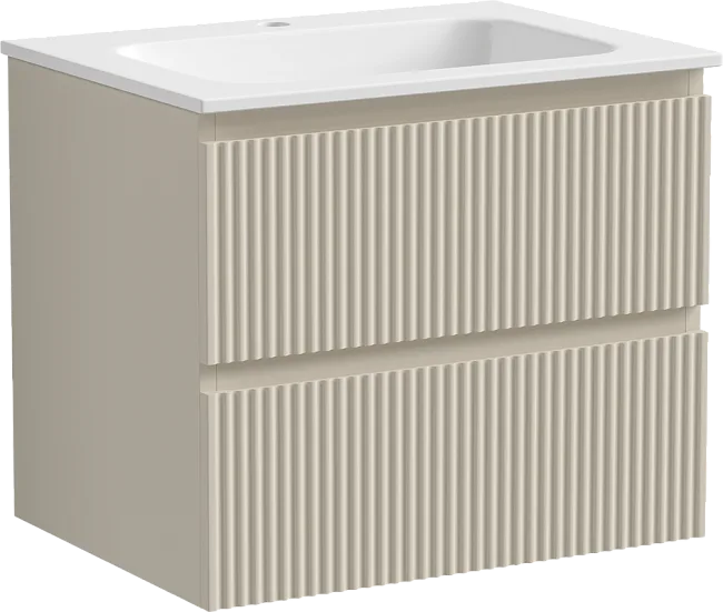 Тумба под раковину Sancos Snob R 60 подвесная Beige soft (капучино), SNR60CE Sancos — Оригинал