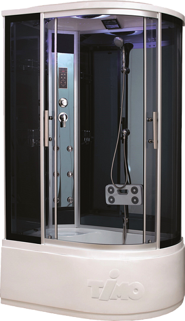 Душевая кабина Timo Standart T-1120L с высоким поддоном, с сиденьем