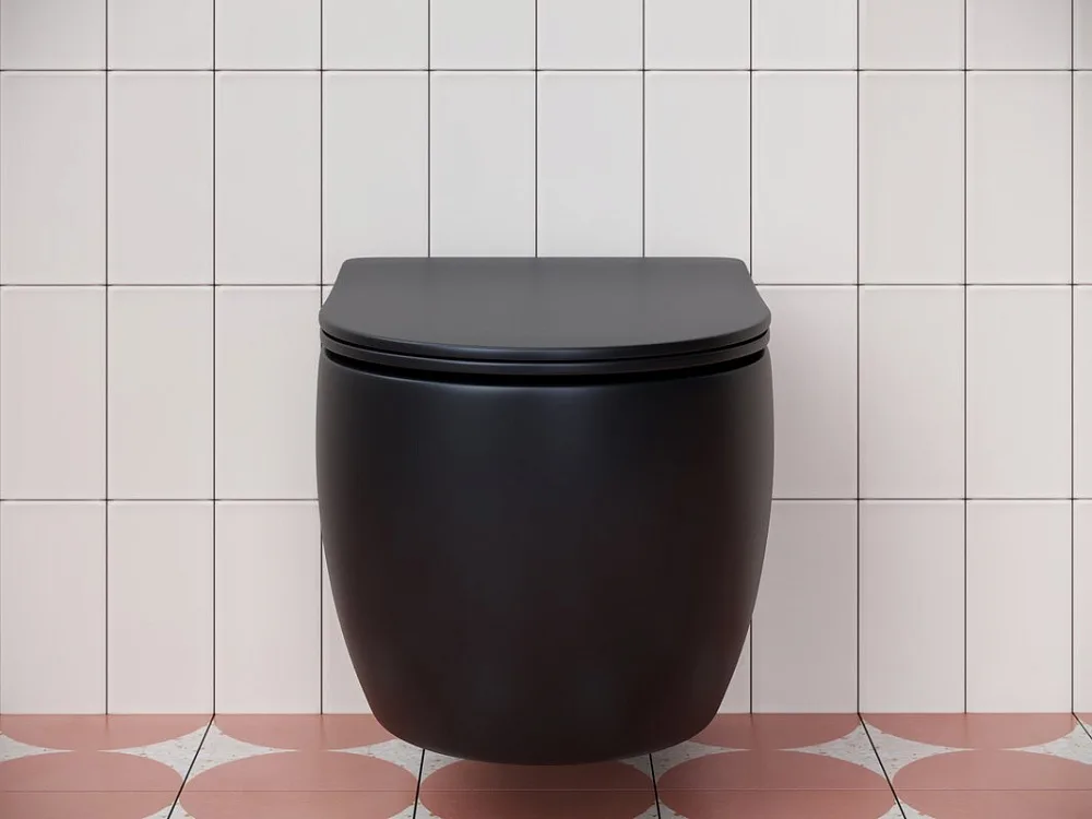 Унитаз подвесной Ceramicanova Play CN3001MB Sancos — официальный сайт