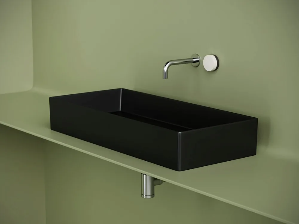 Накладная раковина Ceramicanova Element CN6072MB черная матовая Sancos — официальный сайт