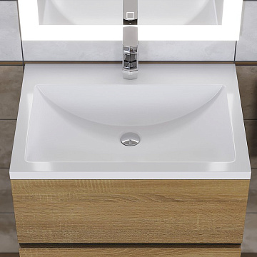 Мебельная раковина Uperwood Self 60 белый глянец