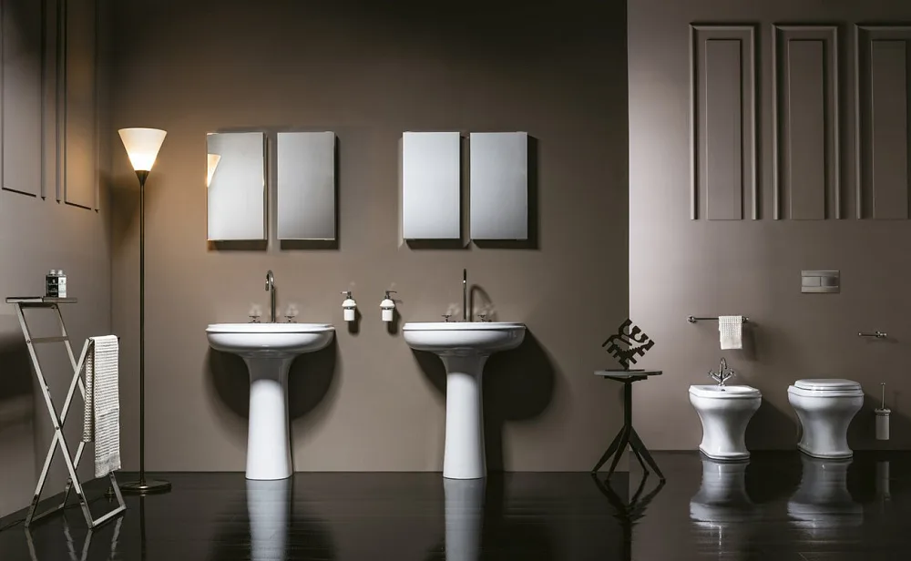 Биде напольное Azzurra Charme 52x40 Sancos — официальный сайт