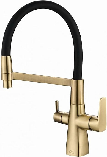 Смеситель для кухни Steel Hammer SH 818-6 BRONZE