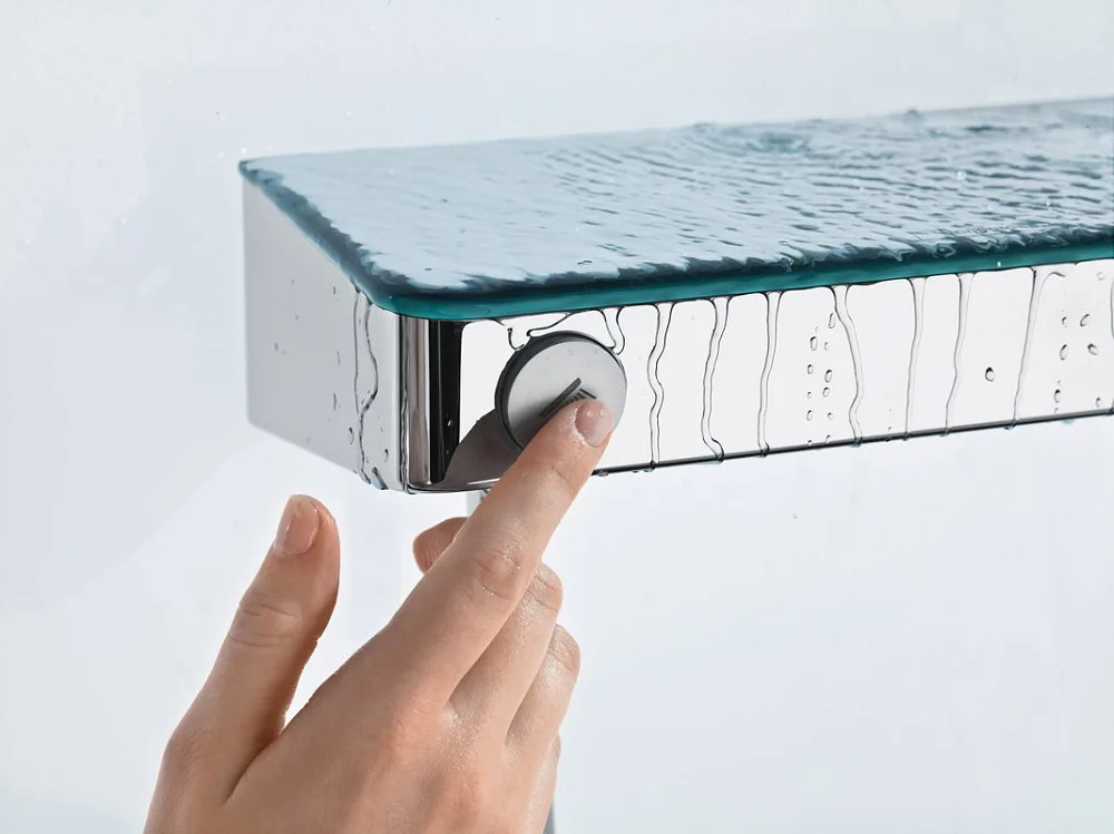 Термостатический смеситель Hansgrohe Ecostat Select 13171000 для душа Sancos — официальный сайт