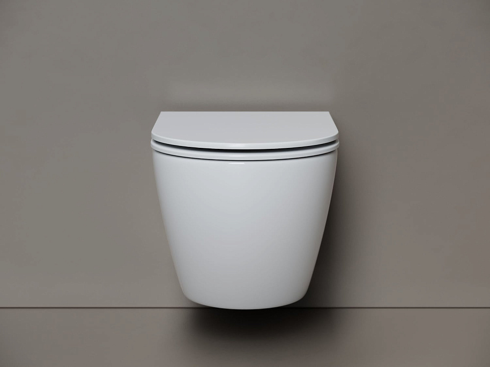 Унитаз подвесной Ceramicanova Whirl CN11007T белый 