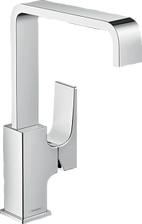 Смеситель для раковины Hansgrohe Metropol 32511000 с донным клапаном Push-Open