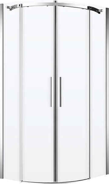 Душевой уголок BelBagno Acqua R-2-100-C-Cr профиль хром
