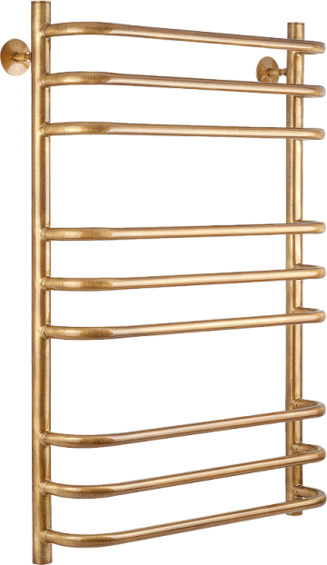 Полотенцесушитель водяной Secado Мерида 3 50x80, бронза