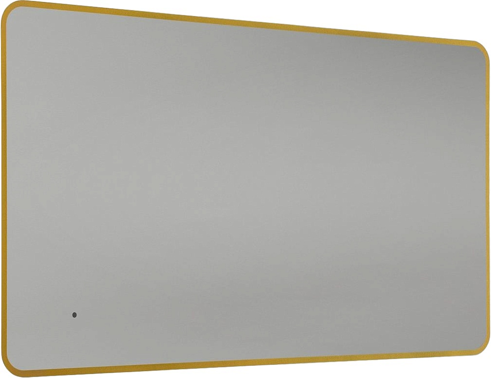 Зеркало Art&Max Siena S 60х100 золото, с LED-подсветкой, 6000К