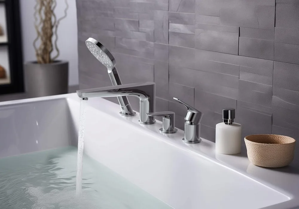 Смеситель на борт ванны AQUATEK Бетта AQ1148CR, хром Sancos — официальный сайт