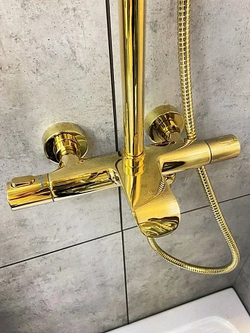 Душевая стойка AltroBagno Costanza 030419 Or, золото