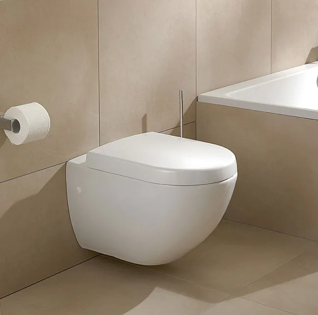 Чаша для унитаза подвесного Villeroy & Boch Subway Plus 6600 10R1 alpin Sancos — Оригинал