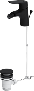 Смеситель для биде Damixa Jupiter 770240300 черный матовый