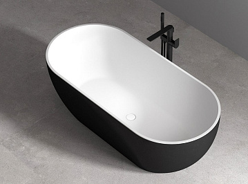 Акриловая ванна Abber 170x80 см, AB9241MB
