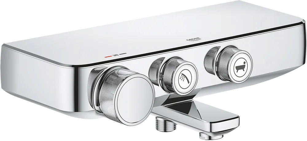 Термостатический смеситель Grohe Grohtherm SmartControl 34718000, для ванны с душем Sancos — официальный сайт
