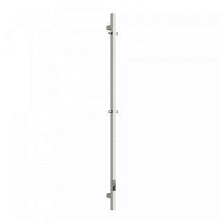 Полотенцесушитель электрический Sancos Linn 150x3 I-образный, брашированный никель, SC13002BN
