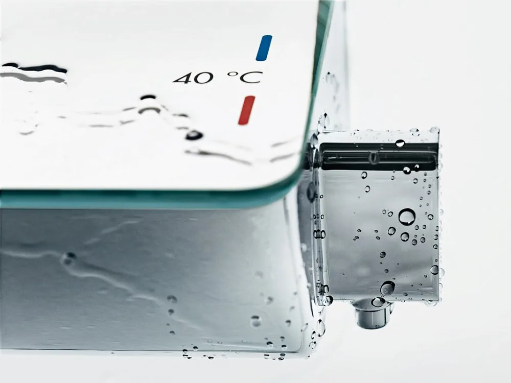 Термостатический смеситель Hansgrohe Ecostat Select 13161400 для душа Sancos — официальный сайт
